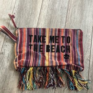 Billabong fringed beach wristlet